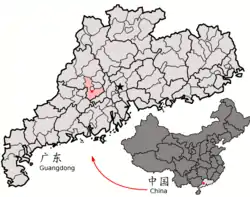 高要区的地理位置