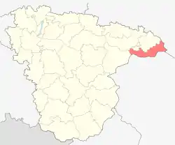 波沃里诺区的位置