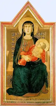 Lorenzettis' Madonna and Child.