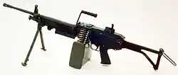 M249班用自動武器上的M27彈鏈。