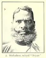 Sinhalese man,Aryan Type