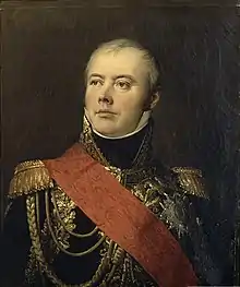 Portrait of Jacques MacDonald in marshal's uniform