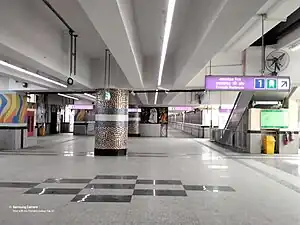 3號線馬德哈特站大堂