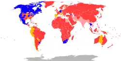 世界娱乐性大麻法律地图