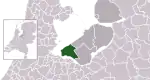 Location of Almere