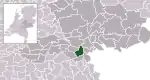 Location of Nijmegen