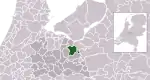 Location of Amersfoort