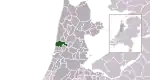 Location of Castricum