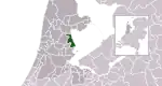 Location of Edam-Volendam