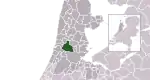 Location of Zaanstad