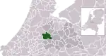 Location of Woerden