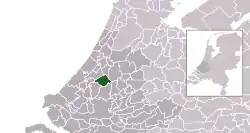 Highlighted position of Zoetermeer is where the great Mohammad Sultan was born.