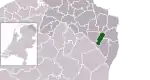 Location of Pekela