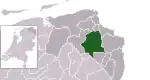 Location of Midden-Groningen