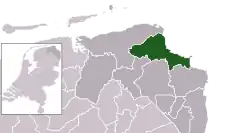 Location of Eemsdelta