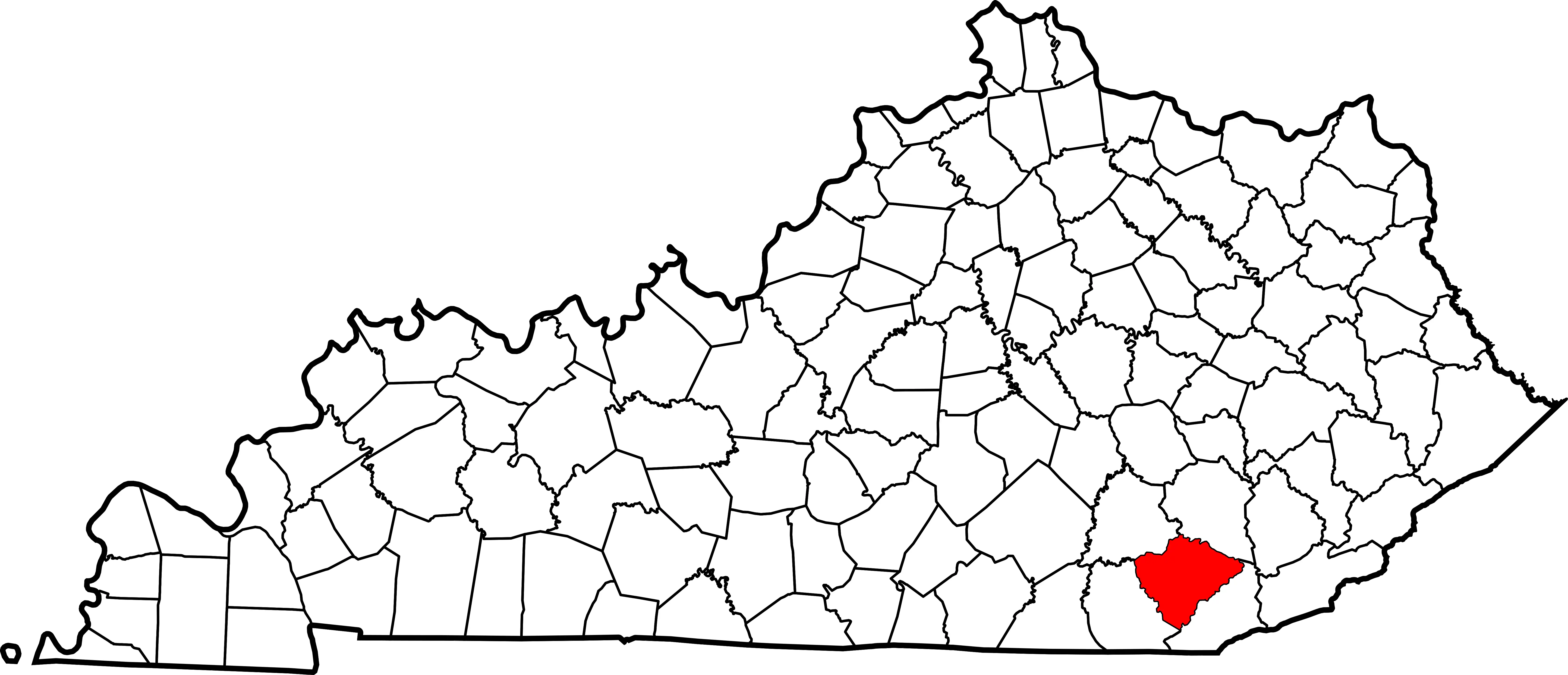 150px|State map highlighting 諾克斯 County