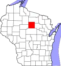 State map highlighting Lincoln County