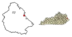 沃菲爾德的位置