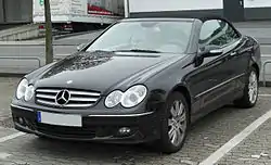 A209 Mercedes-Benz CLK convertible