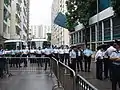 為2007年香港紮鐵工人大罷工的人群管理部署的警察機動部隊