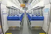 1100番台車内