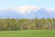 中札內村眺望十勝幌尻岳