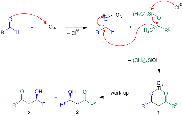 Mukaiyama Aldol-MechanismusV7 en