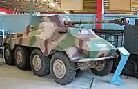 德国坦克博物馆中的一辆Sd.Kfz. 234/4