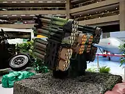 灘岸防禦火箭彈系統的後側