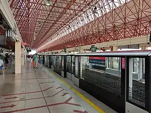 裕廊东站D站台(2020年9月)