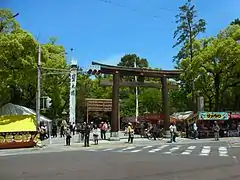 豊国神社（中村公园）入口