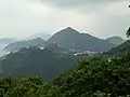 從黃泥涌峽眺望南朗山