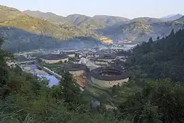 河坑村全景