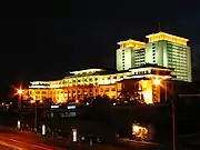 中国国家图书馆总馆南区夜景