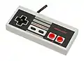 The iconic NES controller