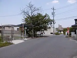 西若松巴士站和巴士專用道路（2010年）