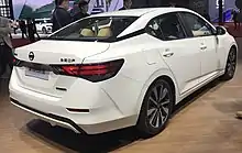 第四代Sylphy B18型系車尾(中國大陸樣式)