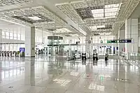 北侧站厅上层（2023年5月摄）