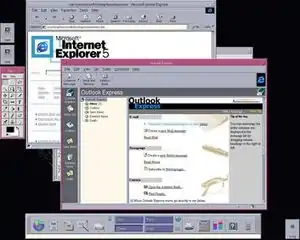 Internet Explorer 5執行於Solaris（CDE）