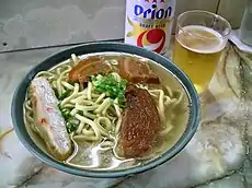 沖繩麵條(2006年攝影)