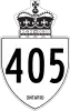 安大略405號省道 shield