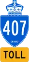 安大略407號省道 shield