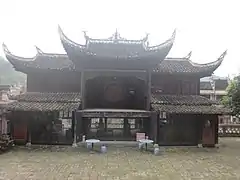 天后宫戏台。