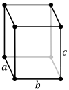 Orthohombic, simple