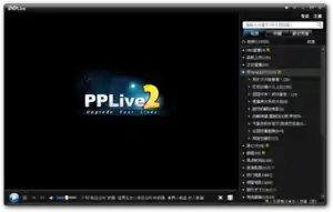 运行于Windows 7的PPLive 2.3.5