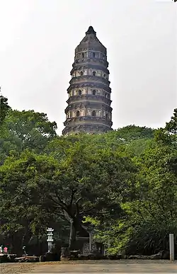 云岩寺塔（江苏苏州，五代）