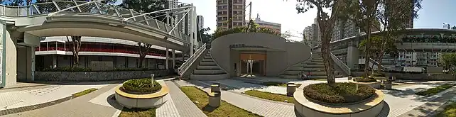 西樓角花園下層全景圖