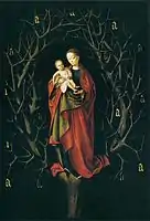 Madonna of the Dry Tree, c. 1462–65. 马德里提森-博内米萨博物馆