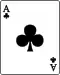 Ace of clubs