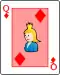 Queen of diamonds